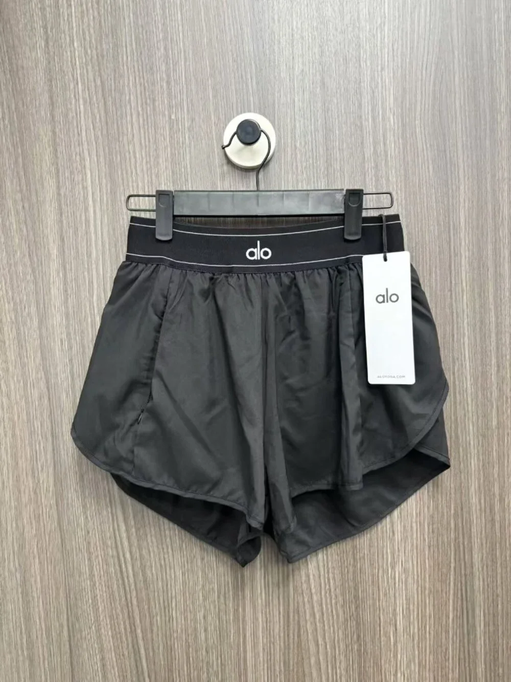 🖤✨ALO  Match Point Short Black Athletic Shorts Casual Comfortable and Versatile
